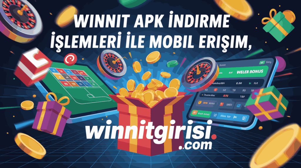 winnit apk indirme islemleri ile mobil erisim