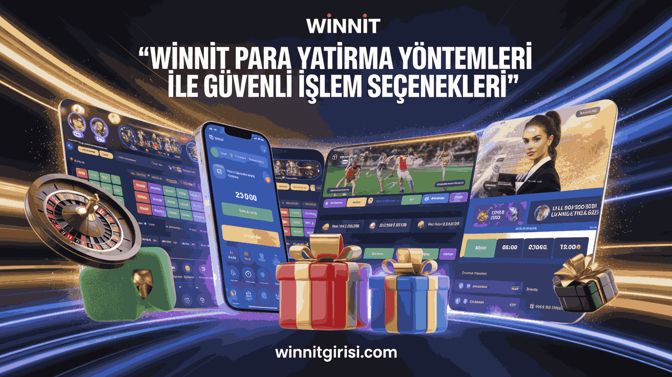 Winnit Para Yatırma Yöntemleri ile Güvenli İşlem Seçenekleri
