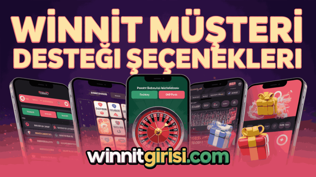 winnit musteri destegi secenekleri