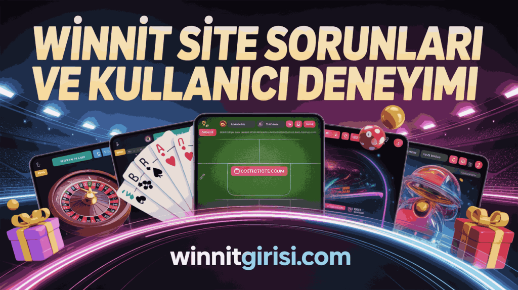 winnit site sorunlari ve kullanici deneyimi