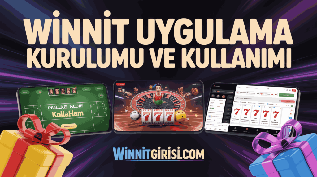 winnit uygulama kurulumu ve kullanimi
