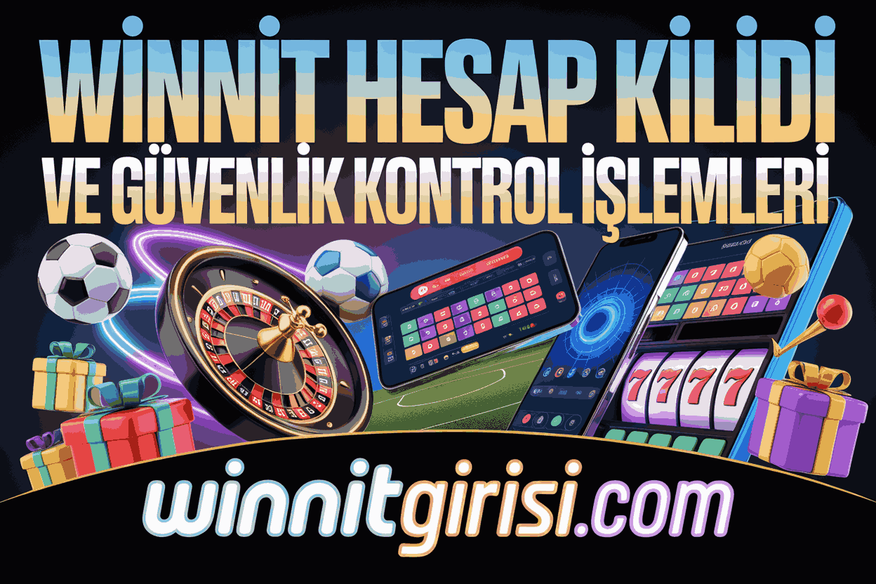 Winnit Hesap Kilidi ve Güvenlik Kontrol İşlemleri
