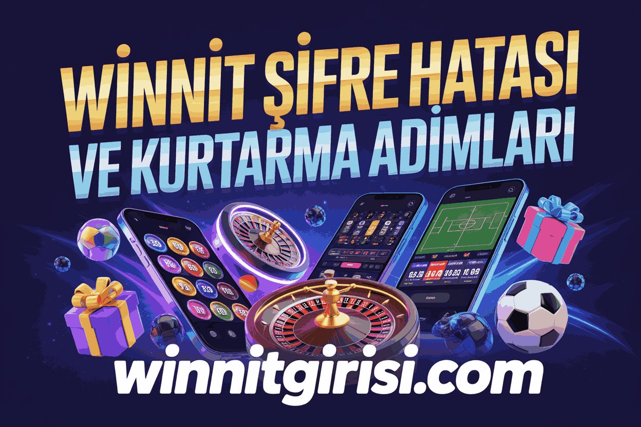 Winnit Şifre Hatası ve Kurtarma Adımları