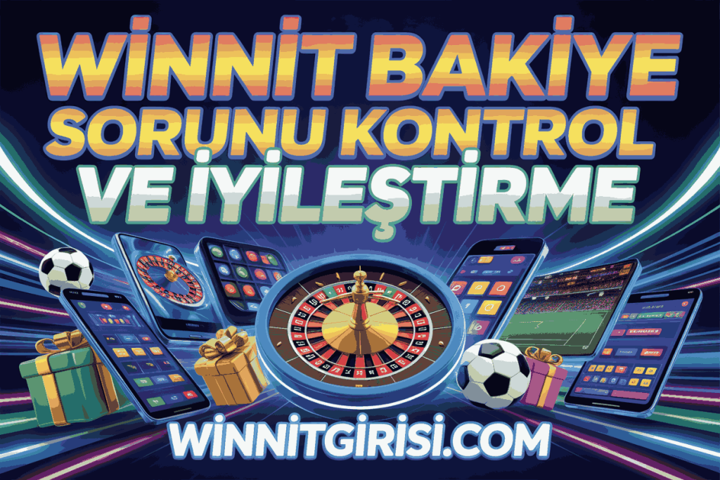 winnit bakiye sorunu kontrol ve iyilestirme