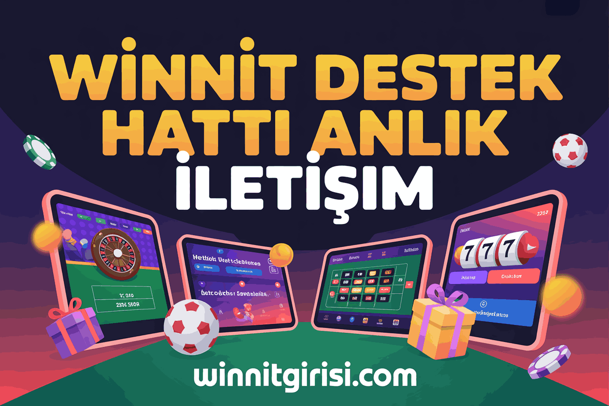 Winnit Destek Hattı Anlık İletişim