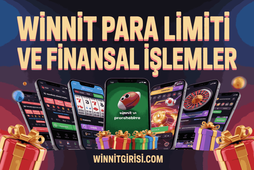 winnit para limiti ve finansal islemler