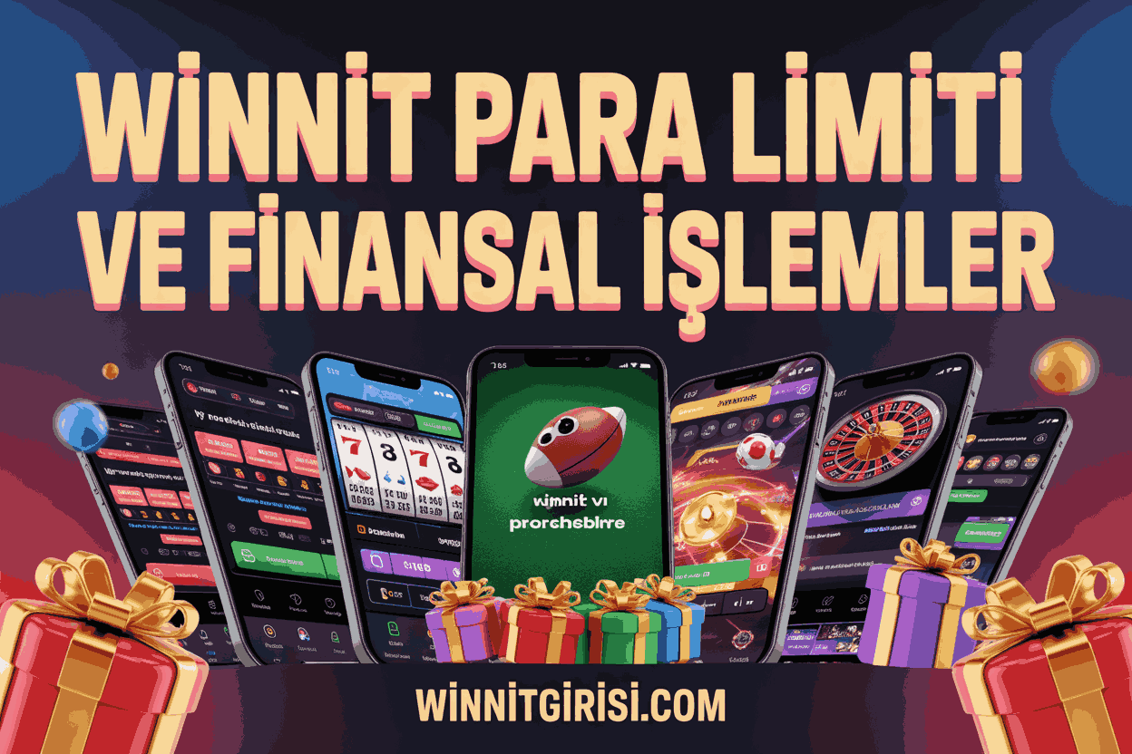 Winnit Para Limiti ve Finansal İşlemler
